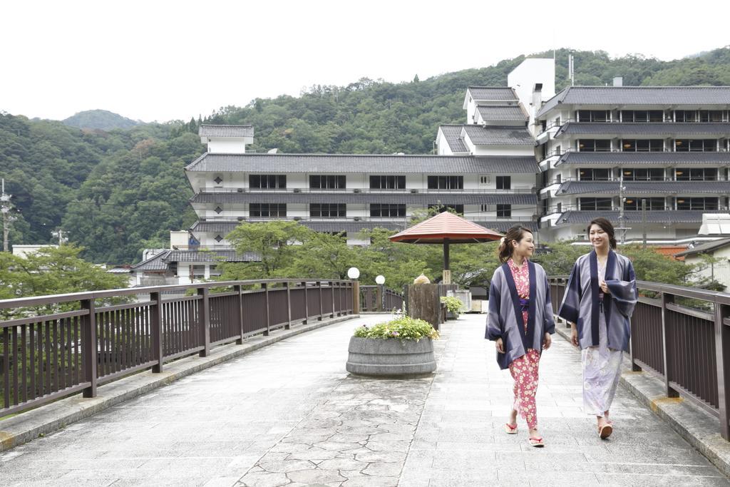 三朝町 三朝馆旅馆酒店 外观 照片