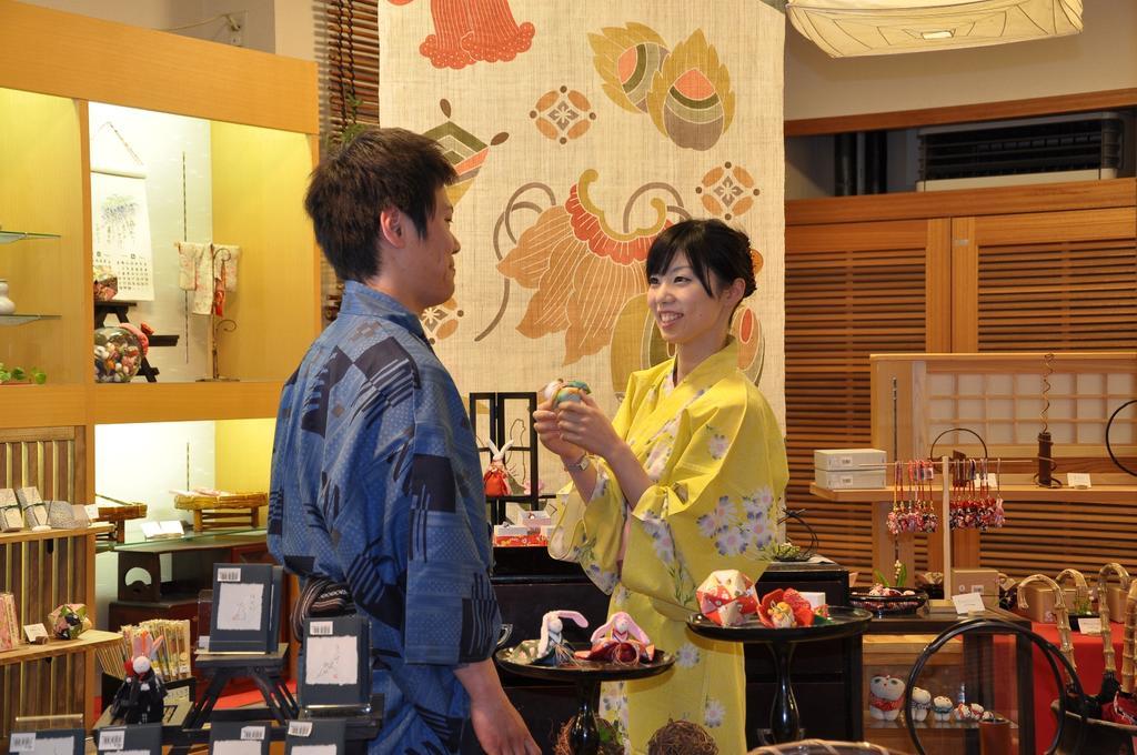 三朝町 三朝馆旅馆酒店 外观 照片